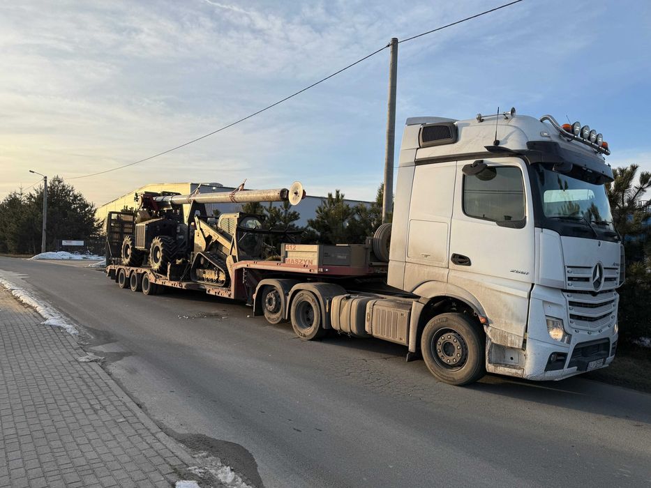 Transport Maszyn, Laweta, Niskopodwoziowy, Podczołgówa