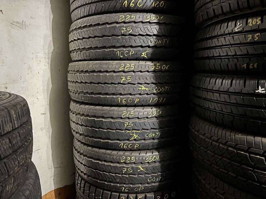 4X OPONY BUS 225/75R16C CP 116R Continental VancoCamper 9.5MM 2018R
