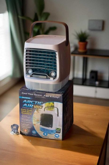 Портативний вентилятор з водяним охолодженням та зволожувачем