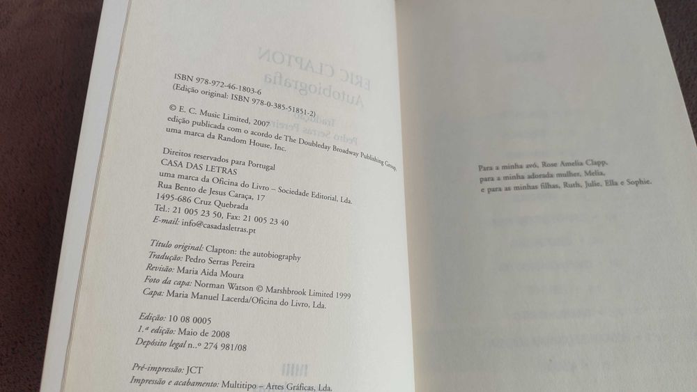 Eric Clapton: autobiografia