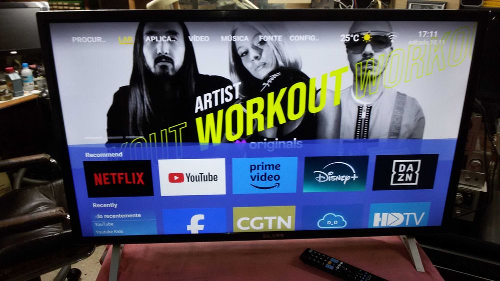 tv led smart silver le43/4109.83 43polgadas