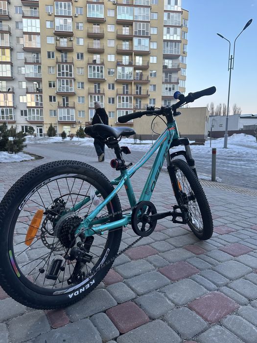 Дитячий велосипед Oskar Starry 20" 10" Бірюзовий