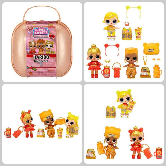 LOL SURPRISE Loves Mini Sweets HARIBO DELUXE Золотые мишки 119906