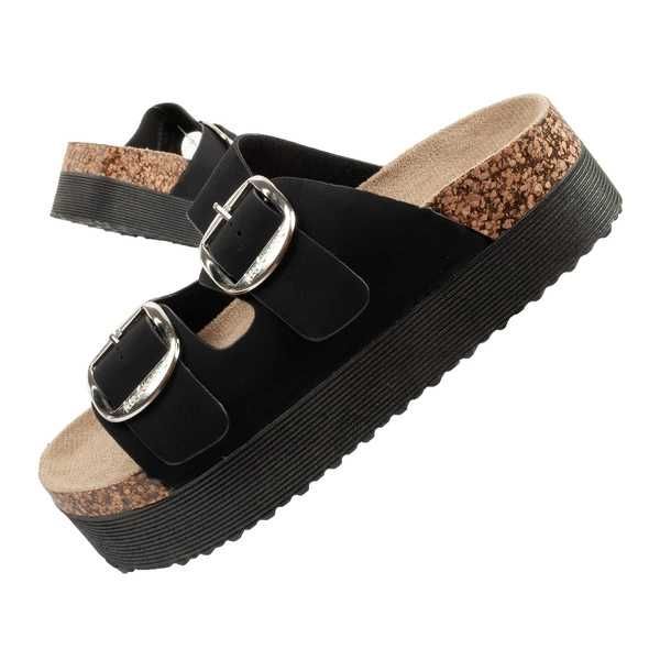 Lee Cooper buty laczki damskie czarne wygodne lekkie czarne r. 36-41