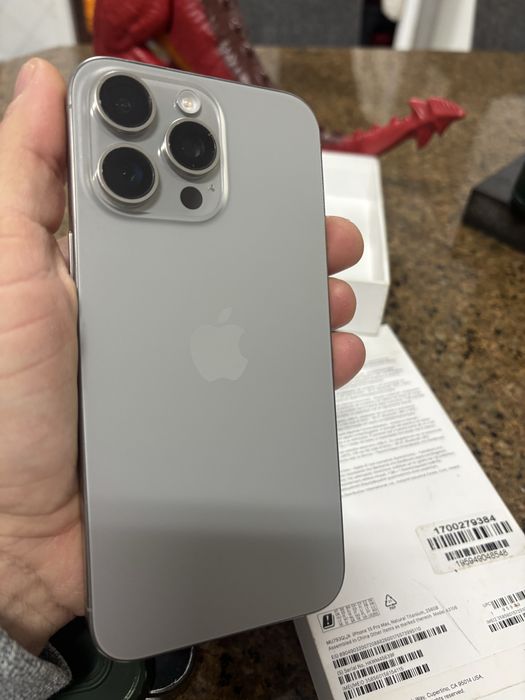 Iphone 15 pro max 256 gigas