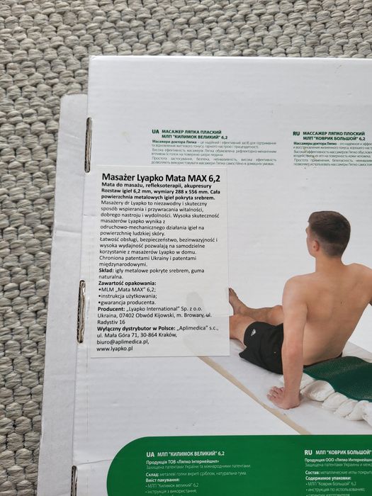 Masażer Lyapko Mata MAX 6,2