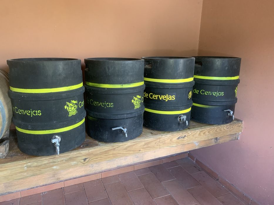 Barril  de inox da cerveja