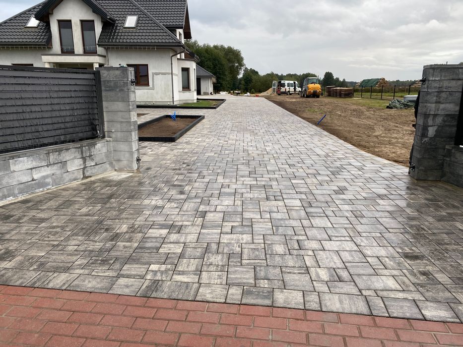 Układanie kostki brukowej