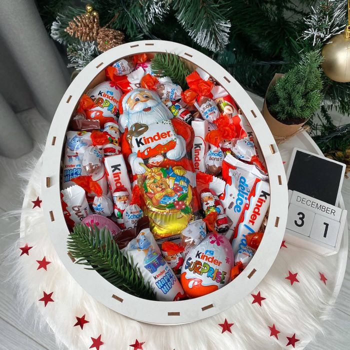 Новорічний подарунковий набір з солодощами ‼️ Найкращий подарунок