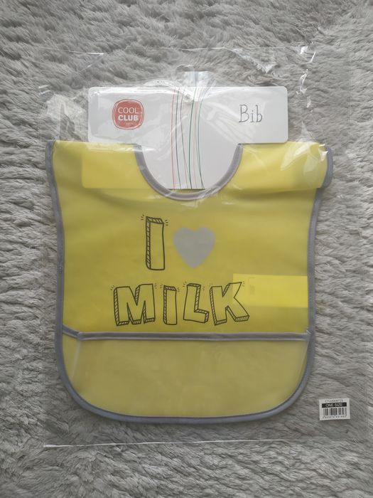 Nowy śliniak niemowlęcy z kieszonką/unisex/prezent/Cool Club/one size