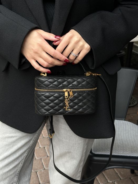 Torebka Saint Laurent vanity black