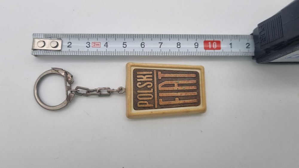 Brelok Polski Fiat PRL Breloczek gadżet reklamowy PRL Maluch Duży fiat