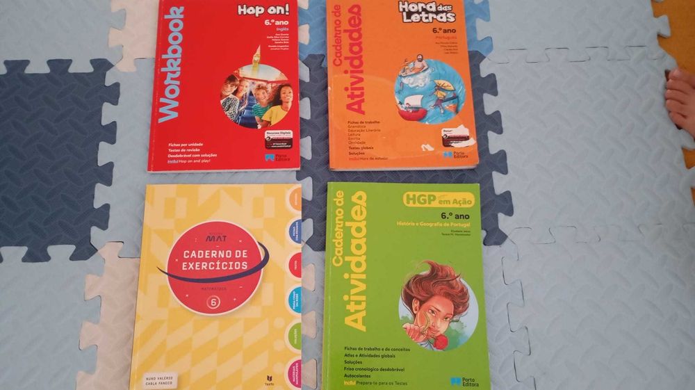 Caderno de atividades Caderno de Atividades/Prepara-te para os Testes - HGP Sempre em Ação - História e Geografia de Portugal - 6.º Ano