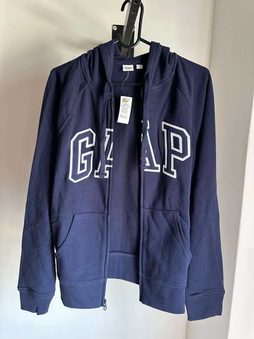 Casaco Gap mulher azul marinho S fato de treino novo blusao