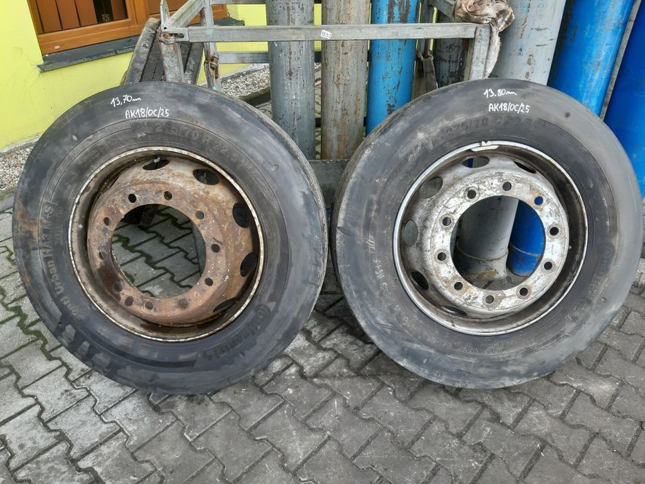 Opony Felgi Koła Ciężarowe 275/70 R22.5 152/148J Continental