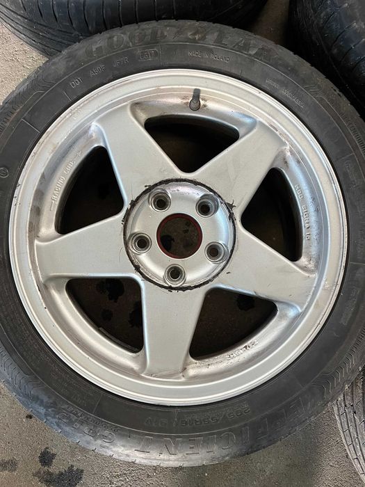 4 Jantes R16 5×112 7j et45 + Pneus Goodyear efficient 205/55/R16 91V