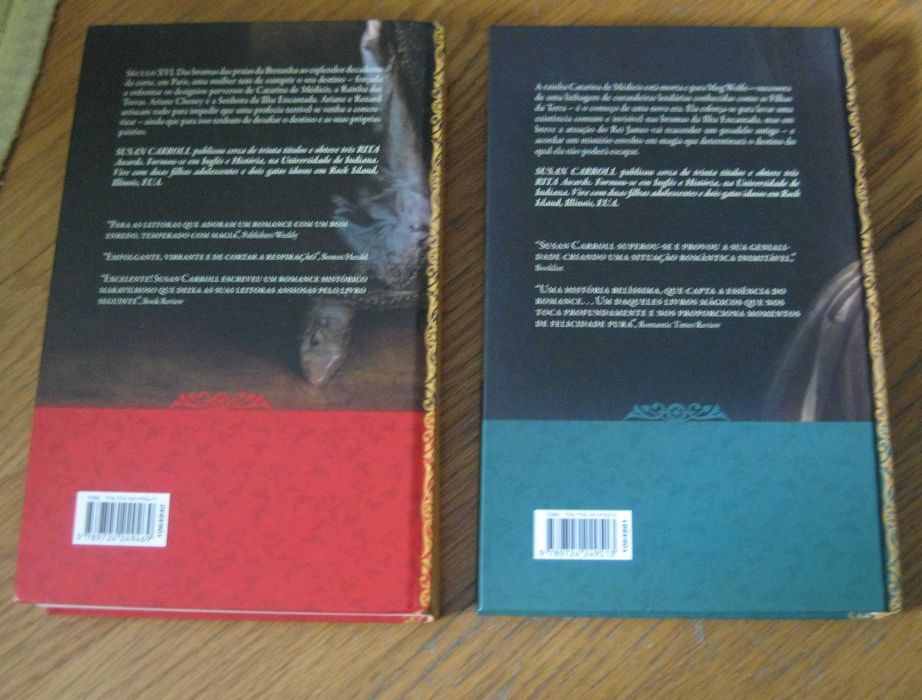 A Senhora dos Segredos de Susan Carroll - 6 Volumes