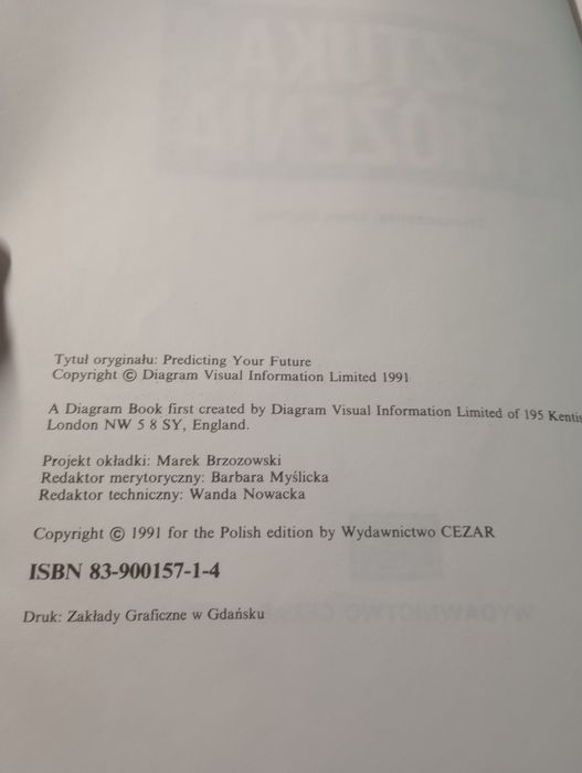Sztuka wróżenia.