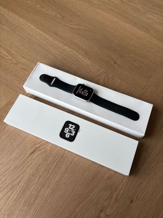 Idealny Apple Watch serii SE 44 mm SILVER PERFEKCYJNY!