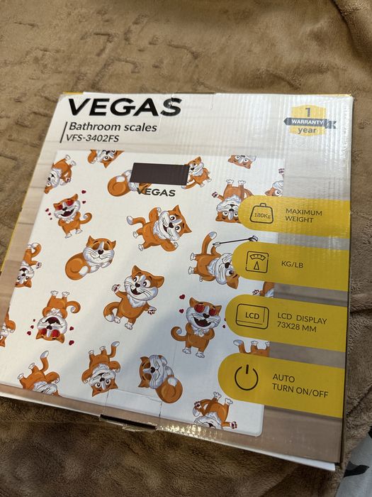 Ваги підлогові VEGAS VFS-3402FS