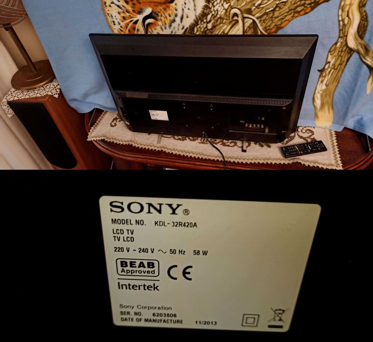 Tv SONY KDL-32R420A DVB-T/C + pilot