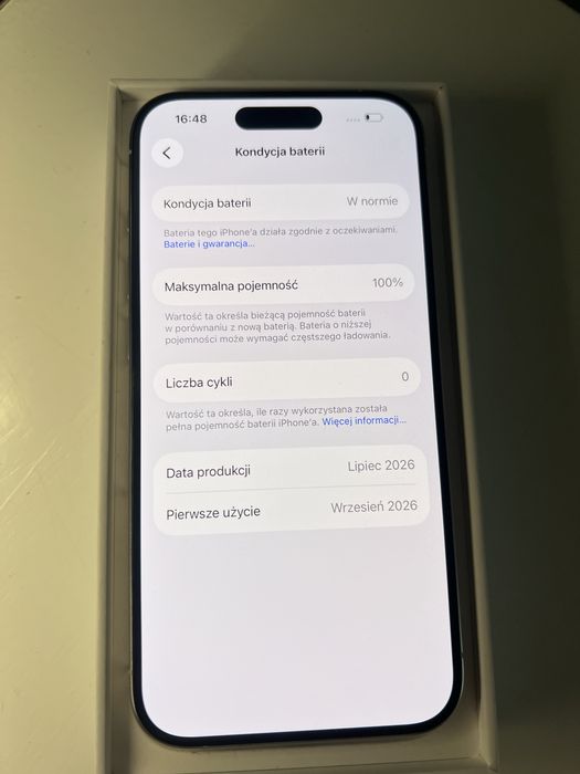 iPhone 15 pro idealnym stanie