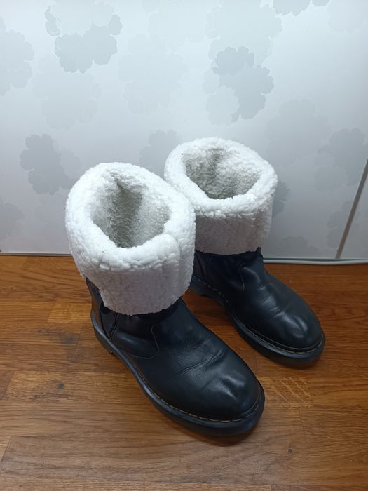 Buty Kozaki Dr. Martens Jenny Ocieplane Skórzane Zimowe r. 37