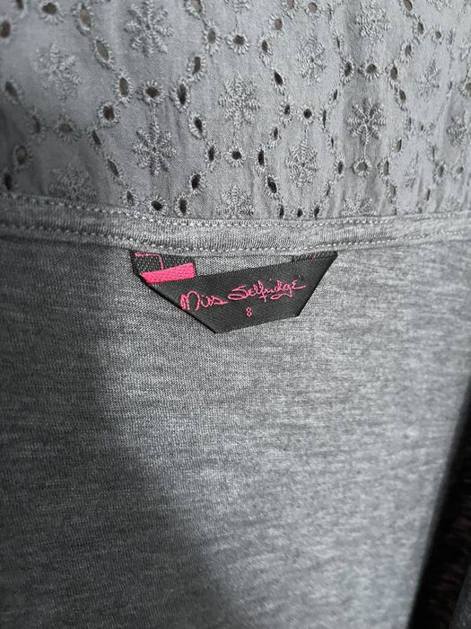 Szara kamizelka kardigan Miss Selfridge 36