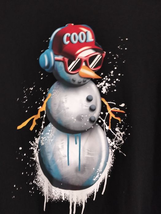 Bluza czarna święta cool