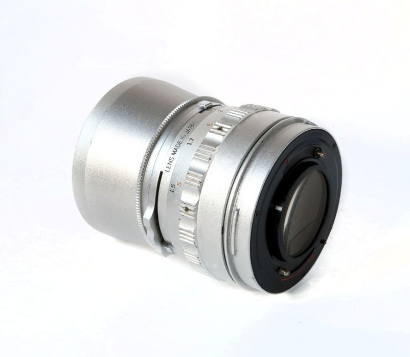 Kowa Six- obiektyw 3,5/150mm z centralną migawką od 1s do 1/500s