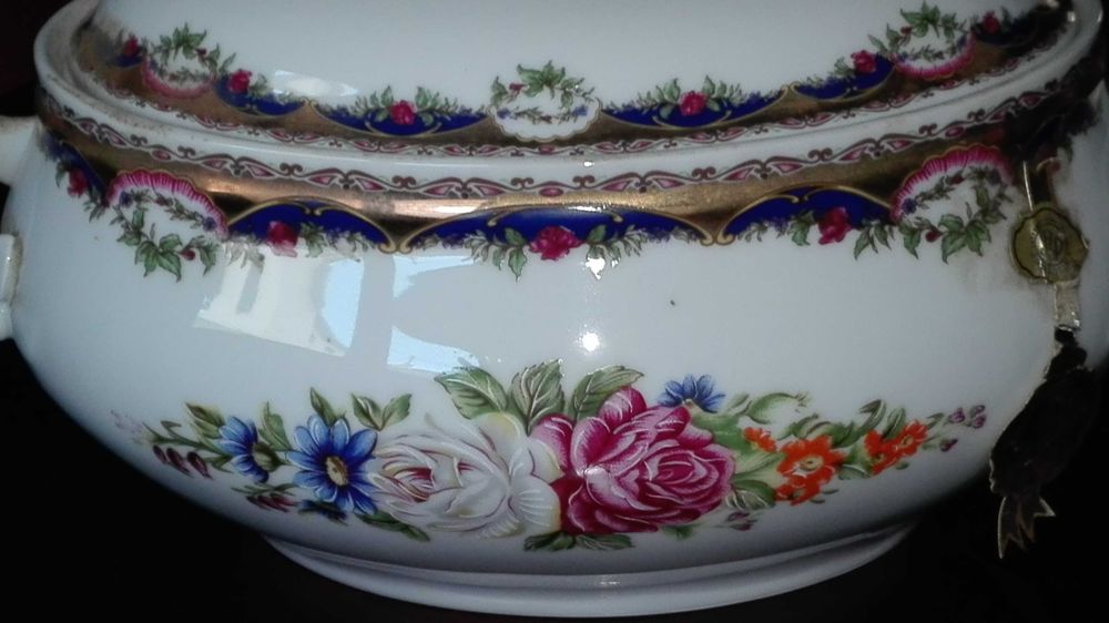 Terrina + Travessa Porcelana Royal Palace - novo, com etiqueta 45 €