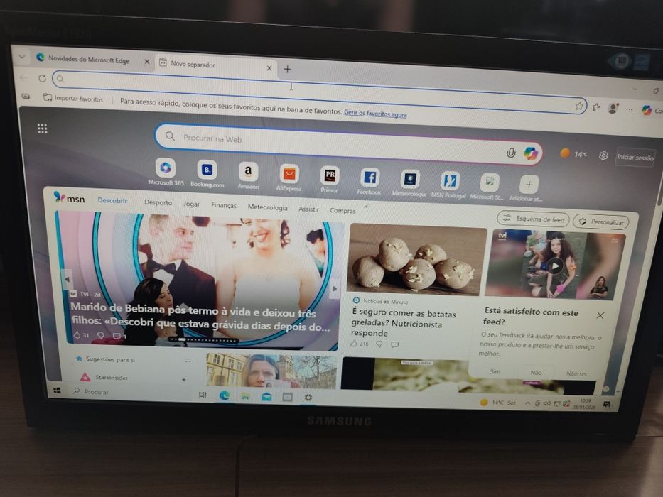 Monitor Samsung 19 polegadas VGA sem suporte446973898633390081