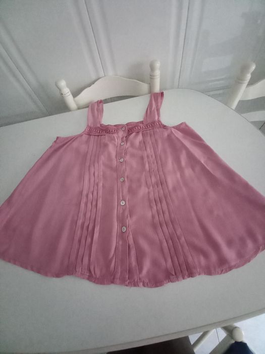 Blusa / tope com alsas largas Made in Italy. Impecável  L
