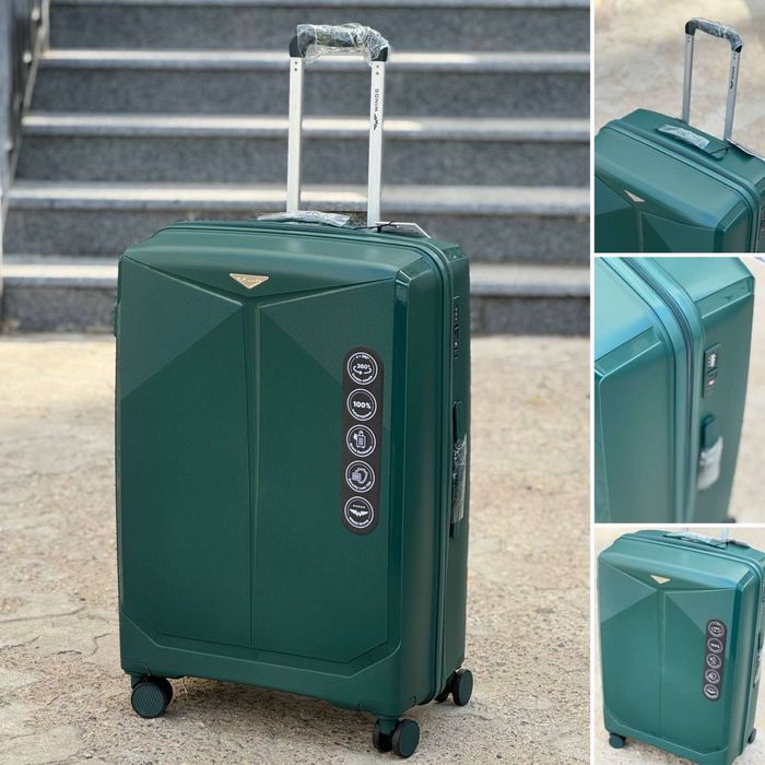 Чемодан чемоданы валіза WINGS  CKT01 100% поліпропілен Польша оригінал