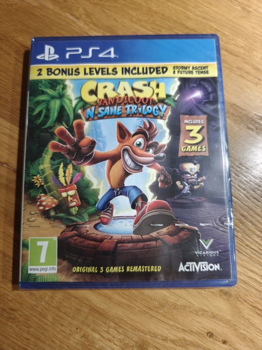 Crash bandicoot trylogia PS4