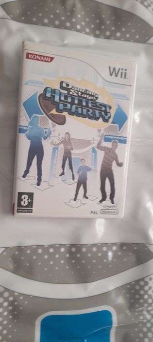 Wii jogo Dacing Stage Hottest Party + tapete