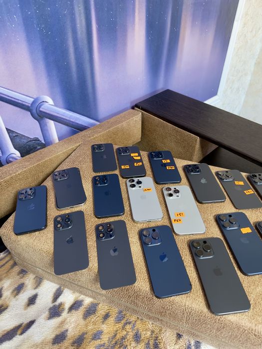 Корпус Iphone 15 pro Original с донора физ сим все цвета