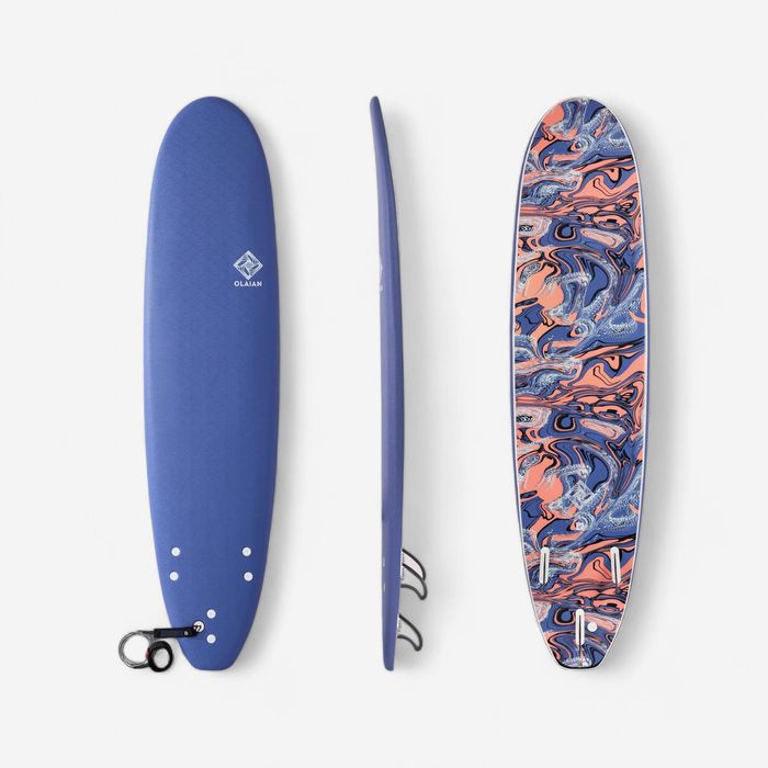 Prancha de Surf em espuma 7'8'' - 500 azul