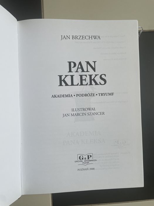 Pan Kleks Jan Brzechwa Jan Marcin Szancer