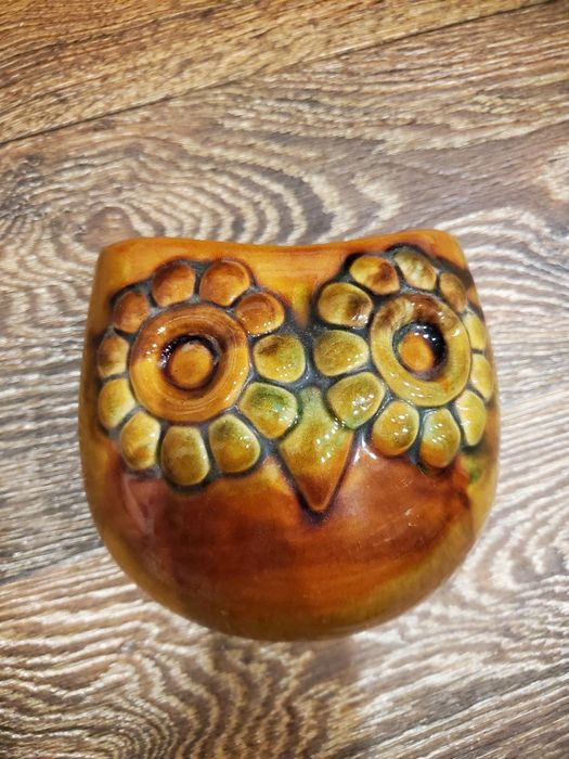 Кашпо  сова редкая.