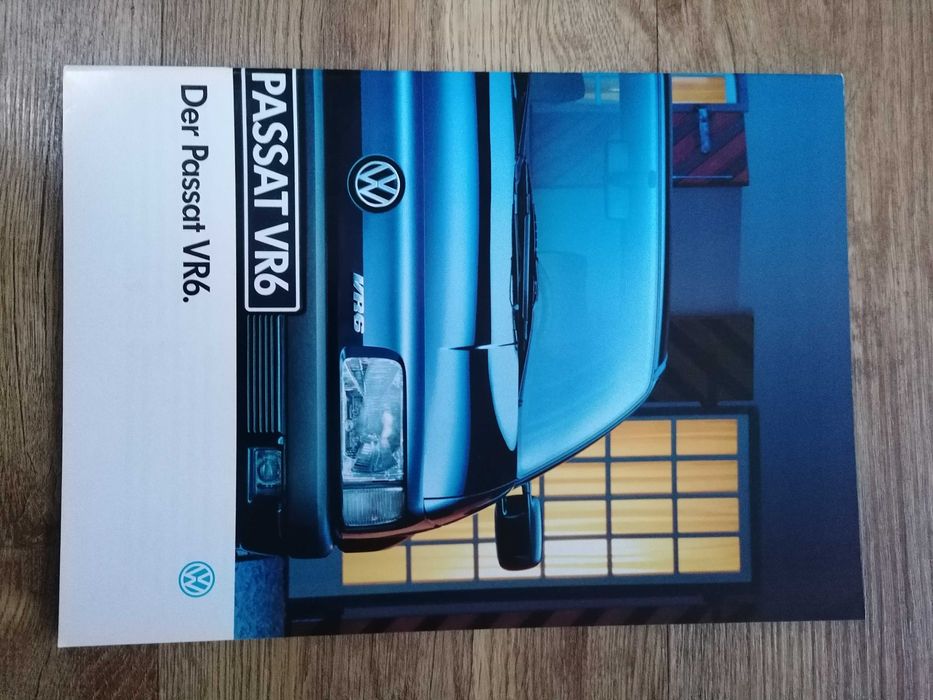 Prospekt VW Passat B3 VR6 GL, GT, Exclusiv