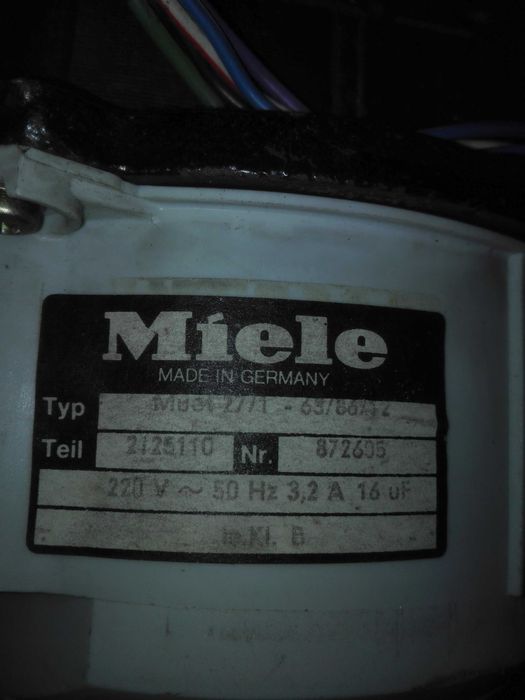 Sinik do pralki "Miele"