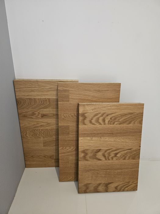 Ścinki z blatu dębowego 3 szt