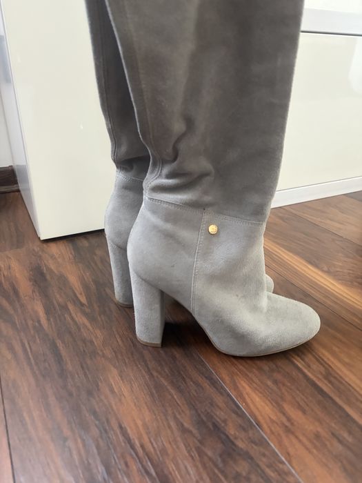 Buty do kolan na obcasie
