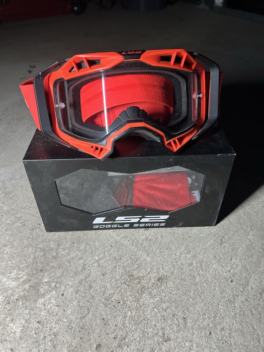 Kask i gogle LS2 na cross/enduro/quad
