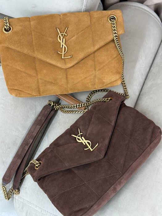Torebka Burgundy YSL! Bordo,czekoladowa! Premium
