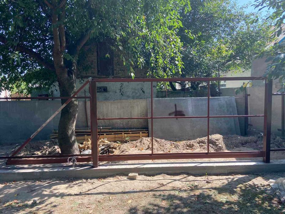 Відкатні ворота, Брама здвижна, Каркас воріт, Доставка