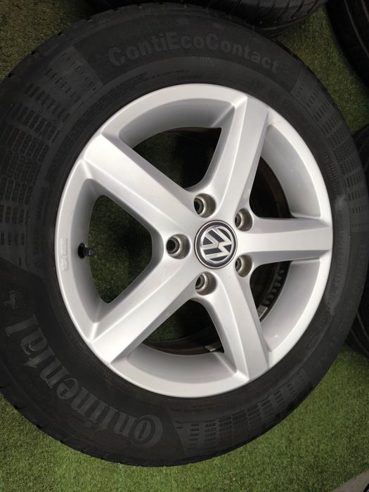 Koła 15" 5x112 opony 195/65/15 VW Passat Golf 5 6 7 8 Touran Caddy