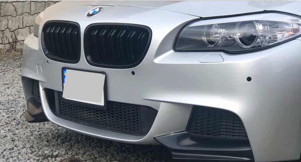 Клыки BMW f10 f11 накладки на М бампер