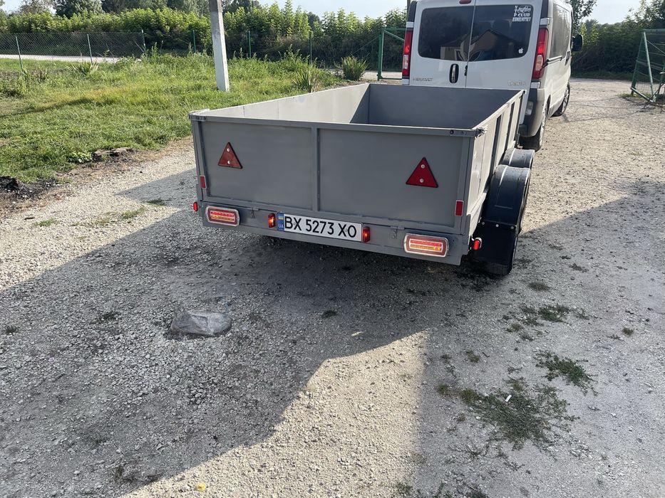 Продам прицеп та мульчер косілку